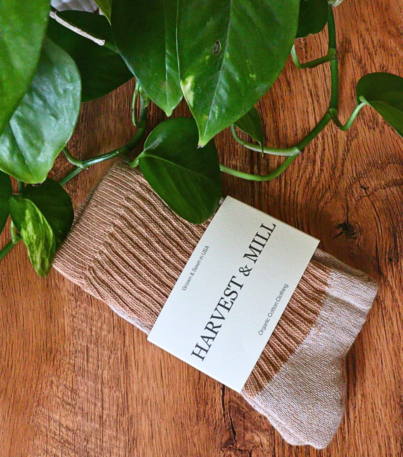 Image by Harvest & Mill (sustainable-socks)