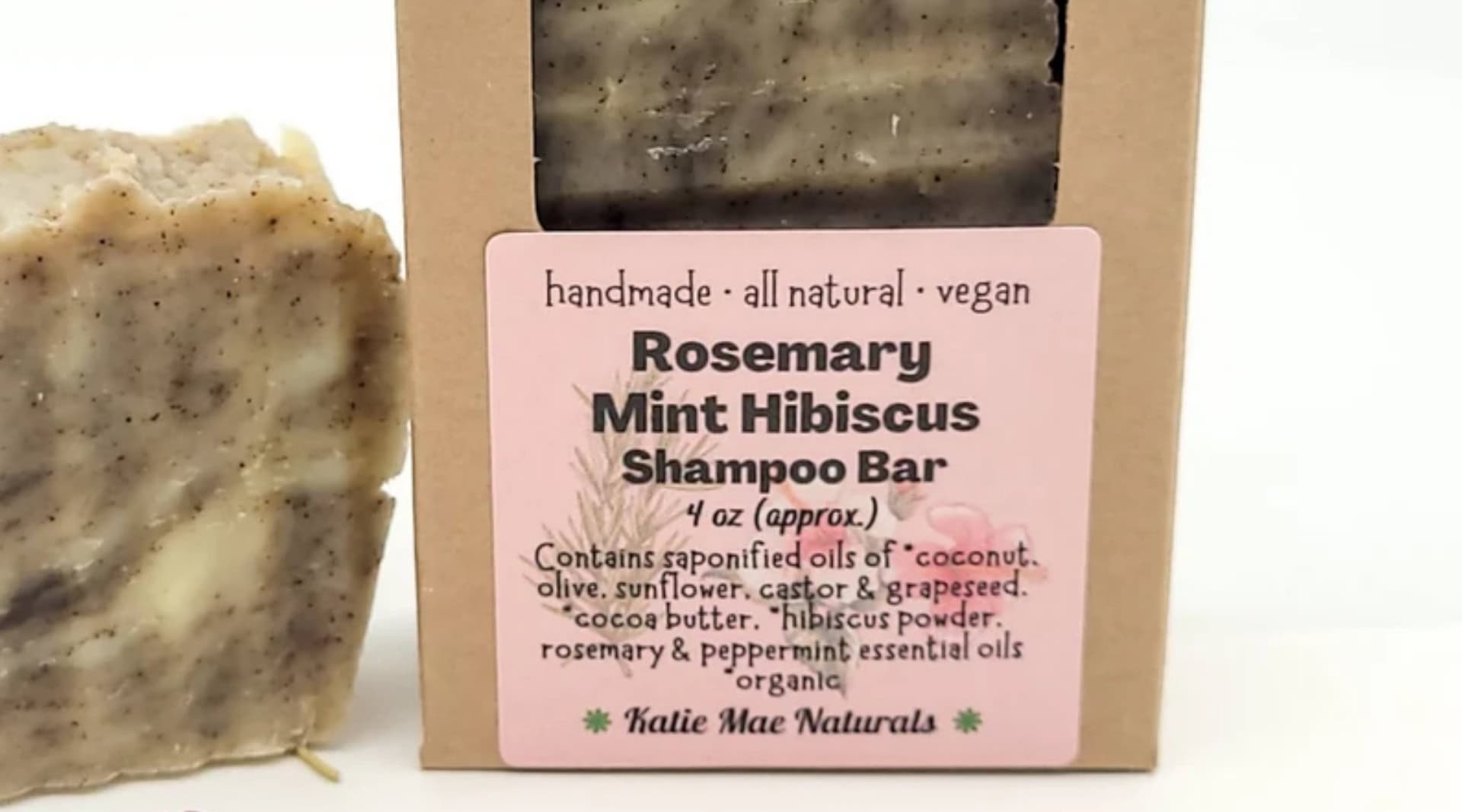 Image by Katie Mae Naturals (plastic-free-shampoo-conditioner)