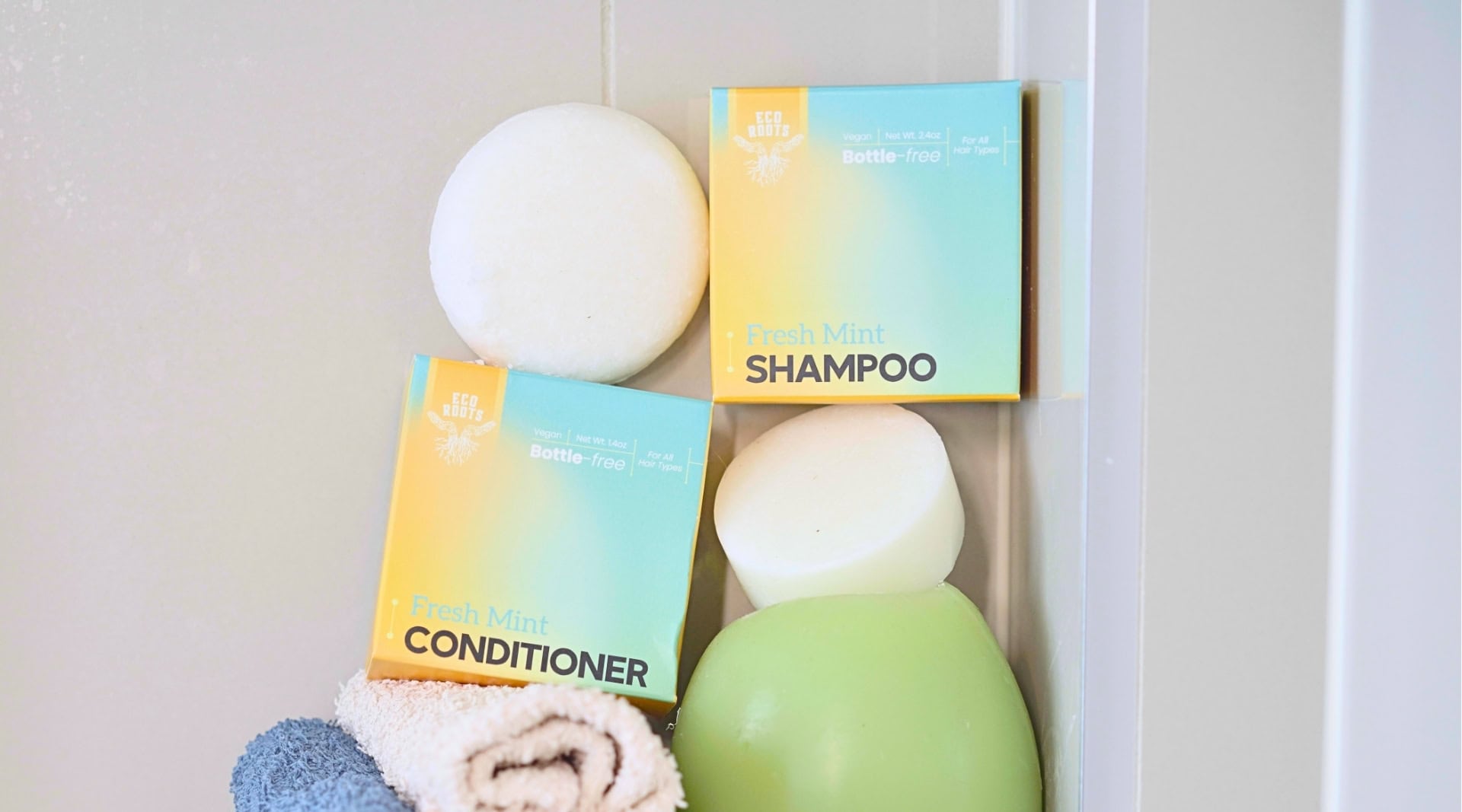 Image by Sustainable Jungle (EcoRoots) (plastic-free-shampoo-conditioner)