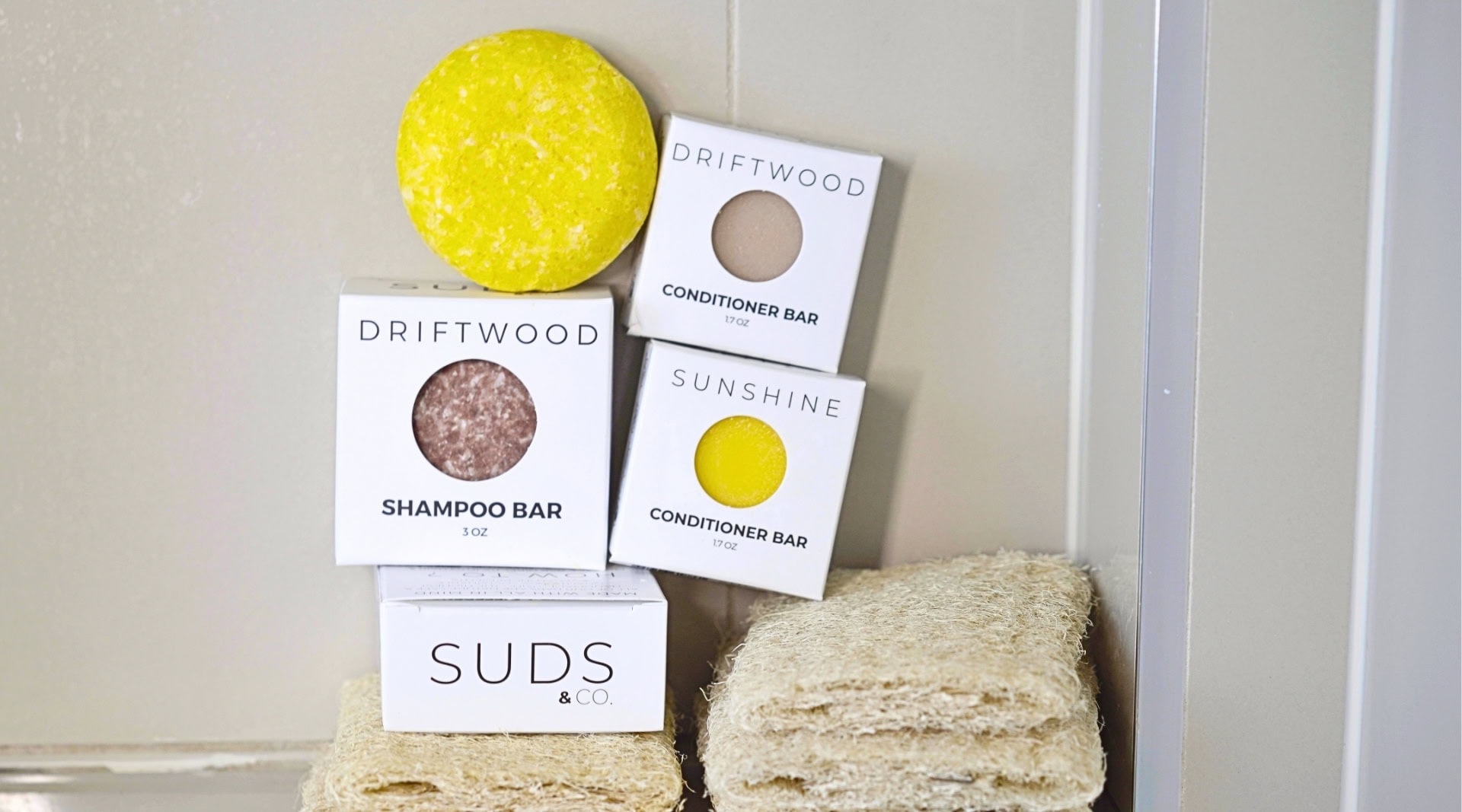 Image by Sustainable Jungle (ZeroWasteStore.com) (plastic-free-shampoo-conditioner)