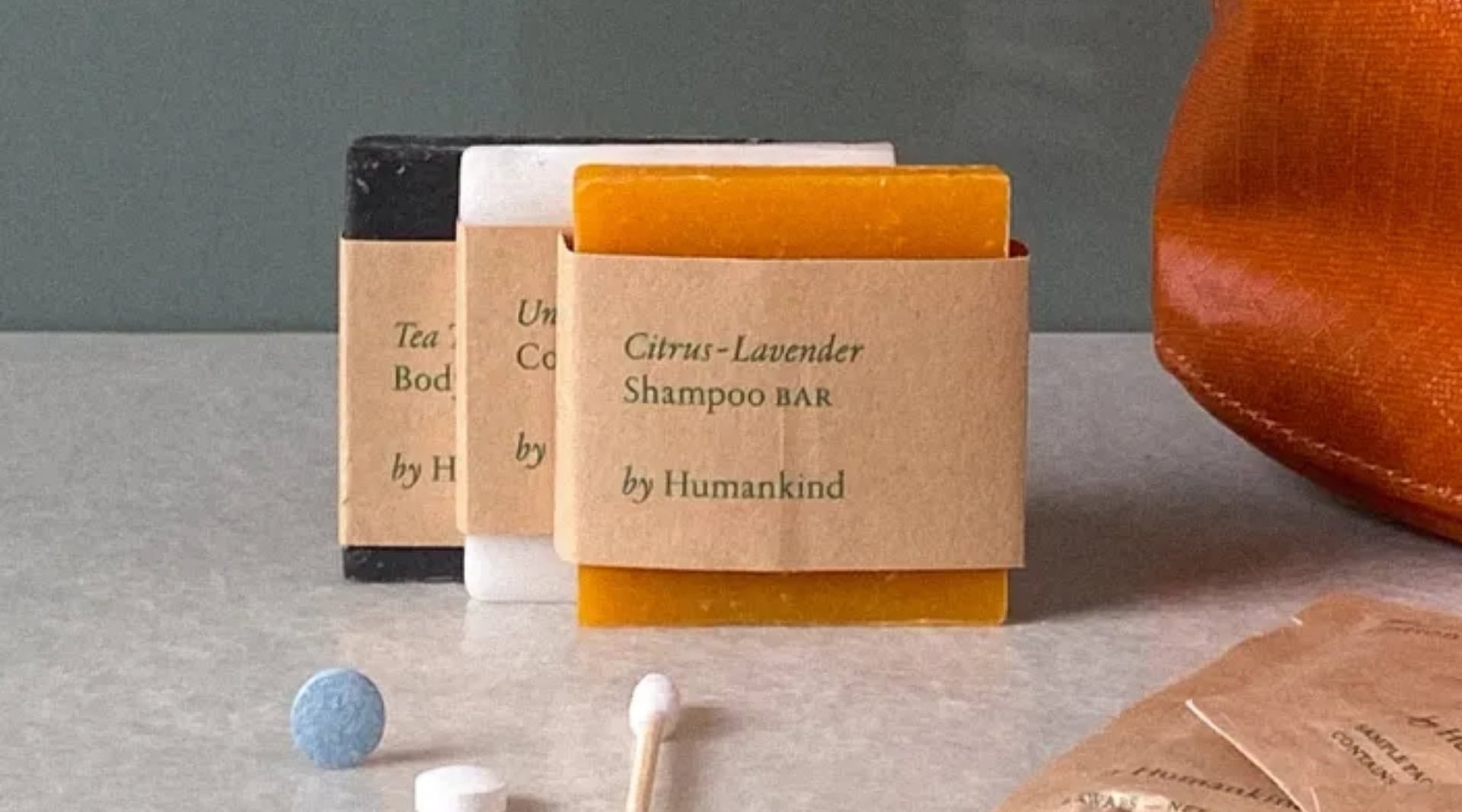 Image by by Humankind (plastic-free-shampoo-conditioner)