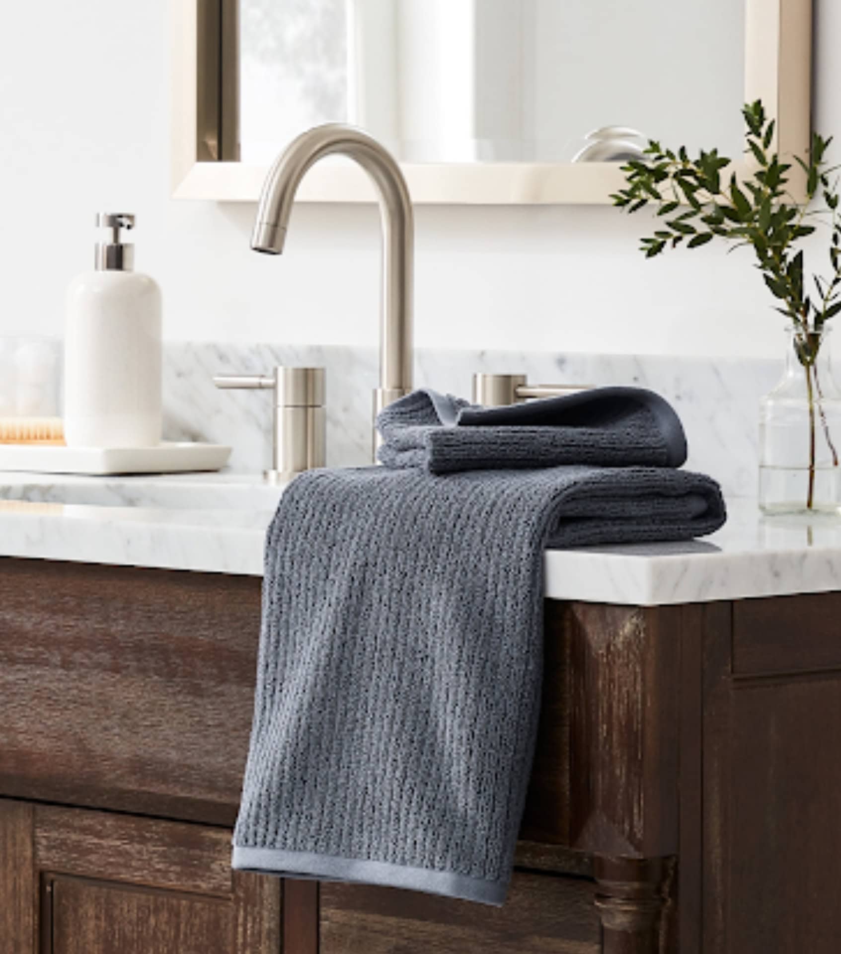 Image by Boll & Branch (eco-friendly-bathroom-products)
