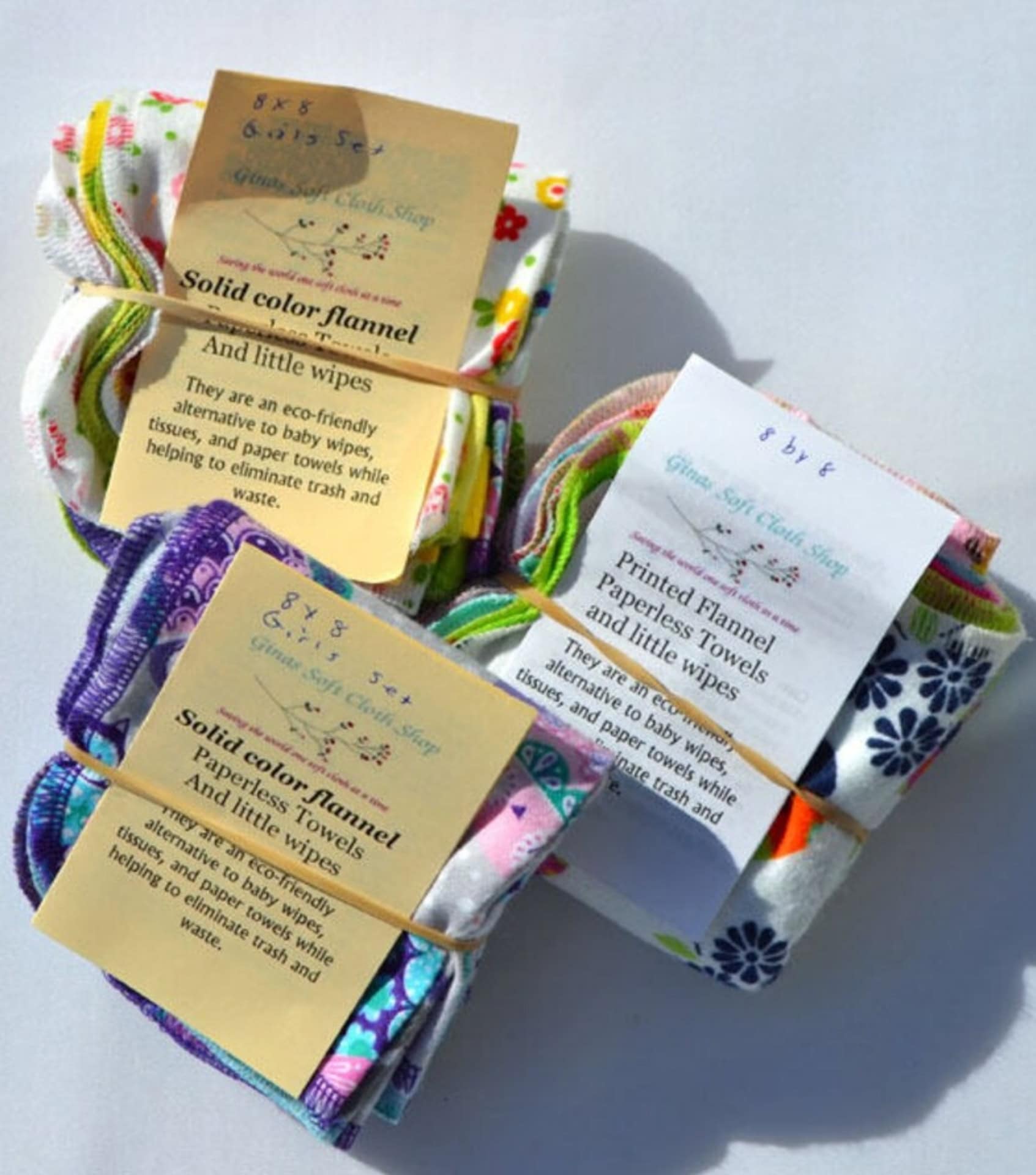 Image by Gina’s Soft Cloth Shop (paper-towel-alternatives)