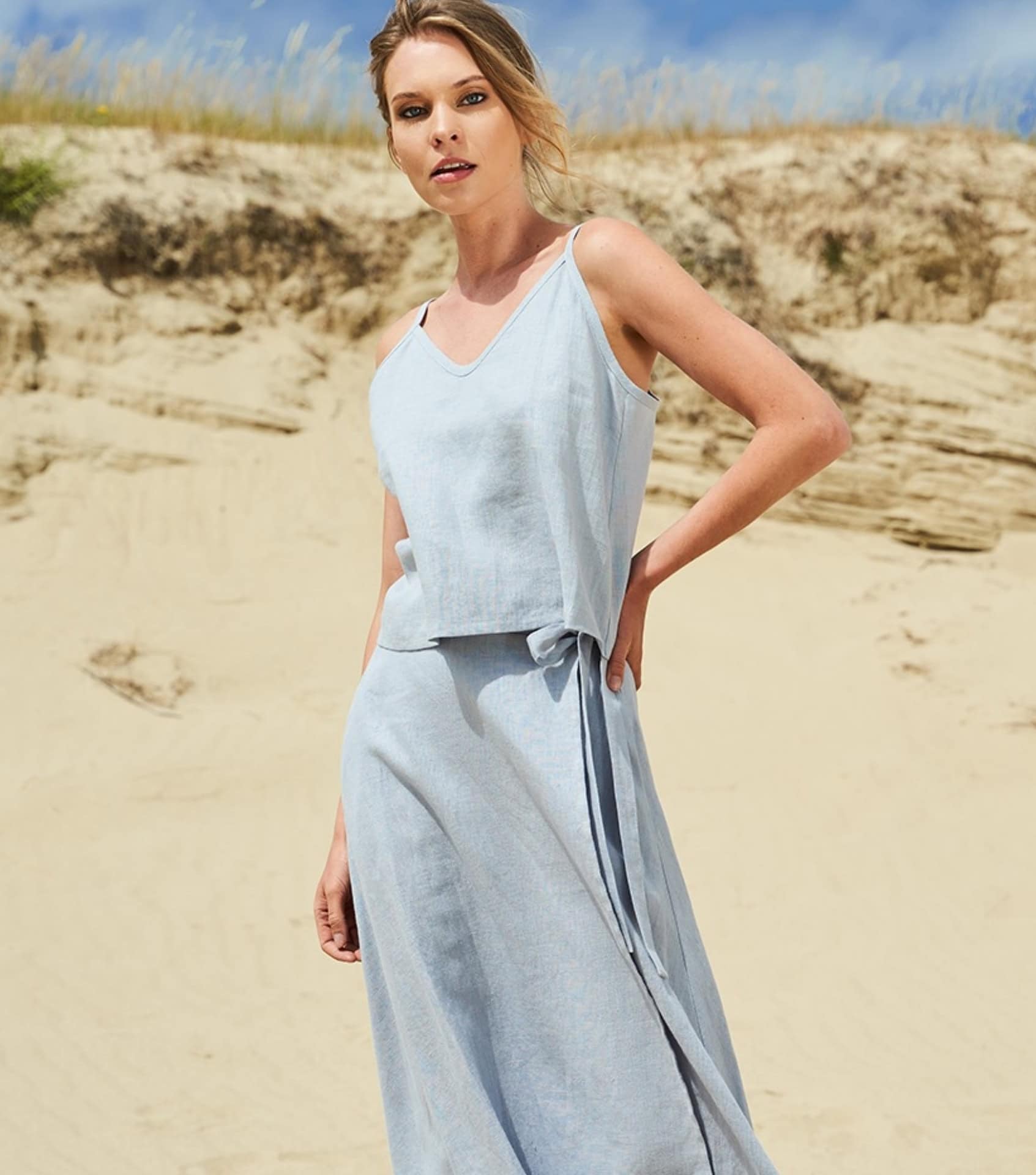 Image by Linen Handmade Studio (linen-wedding-guest-dresses) (2)