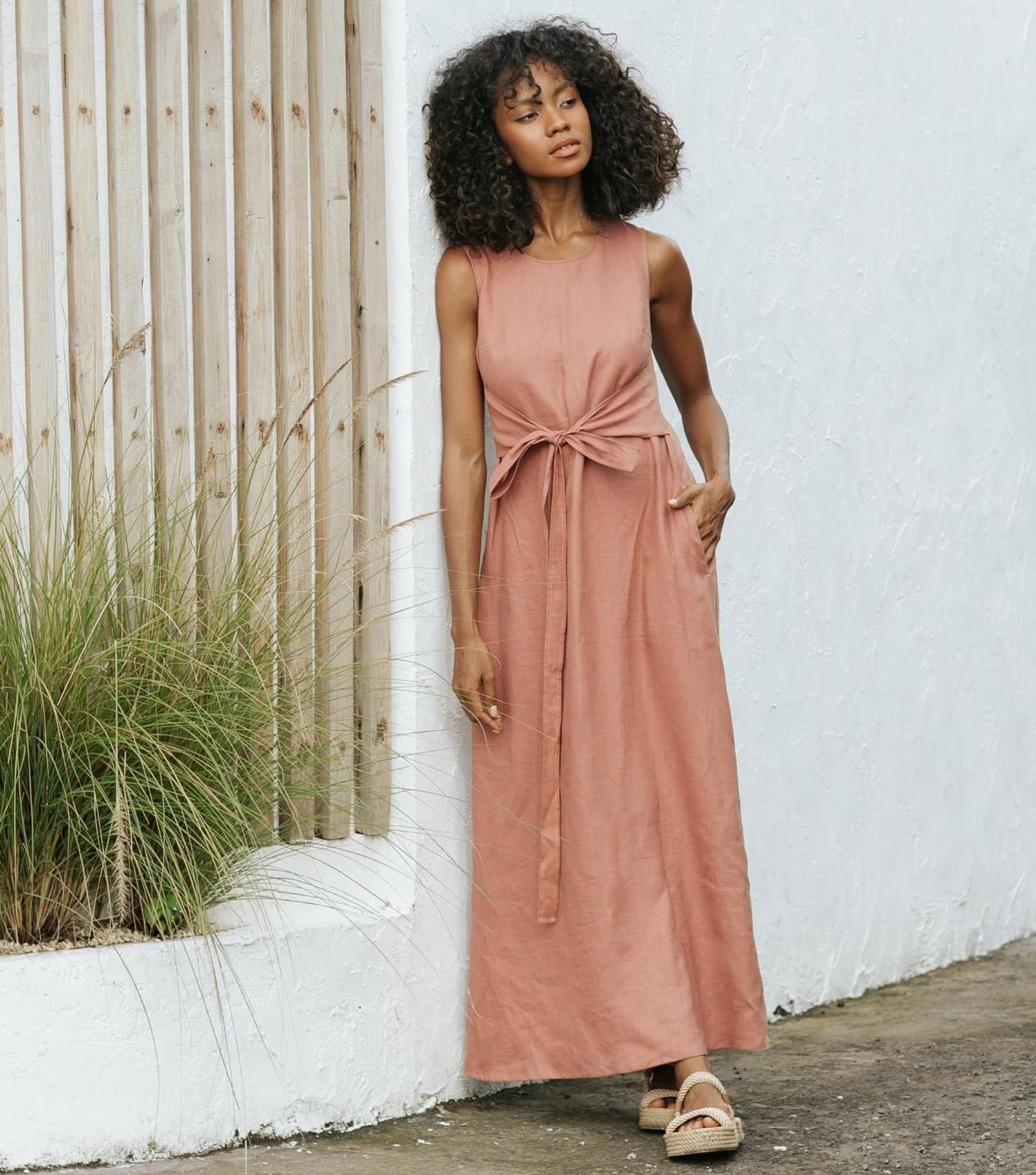Image by MagicLinen (linen-wedding-guest-dresses)