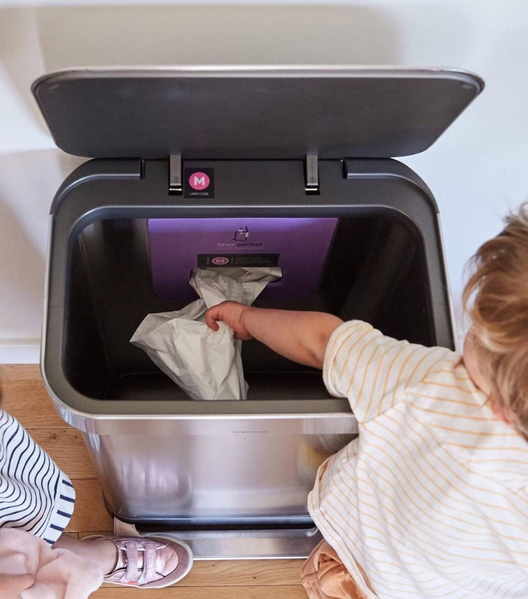 Image by simplehuman (recycled-trash-bags)